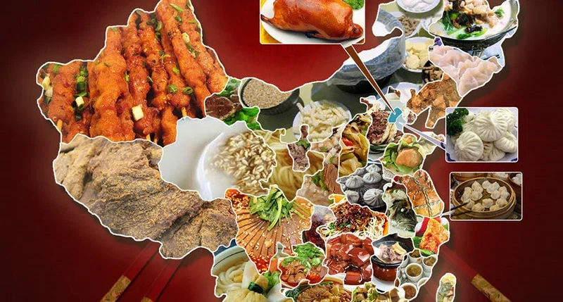 《舌尖上的中国》纪录片海报 - 探索中华传统美食文化